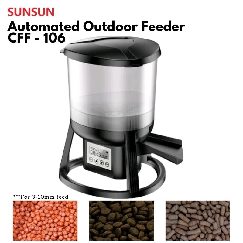 SUNSUN CFF-106 Automated Outdoor Feeder (For Ponds)