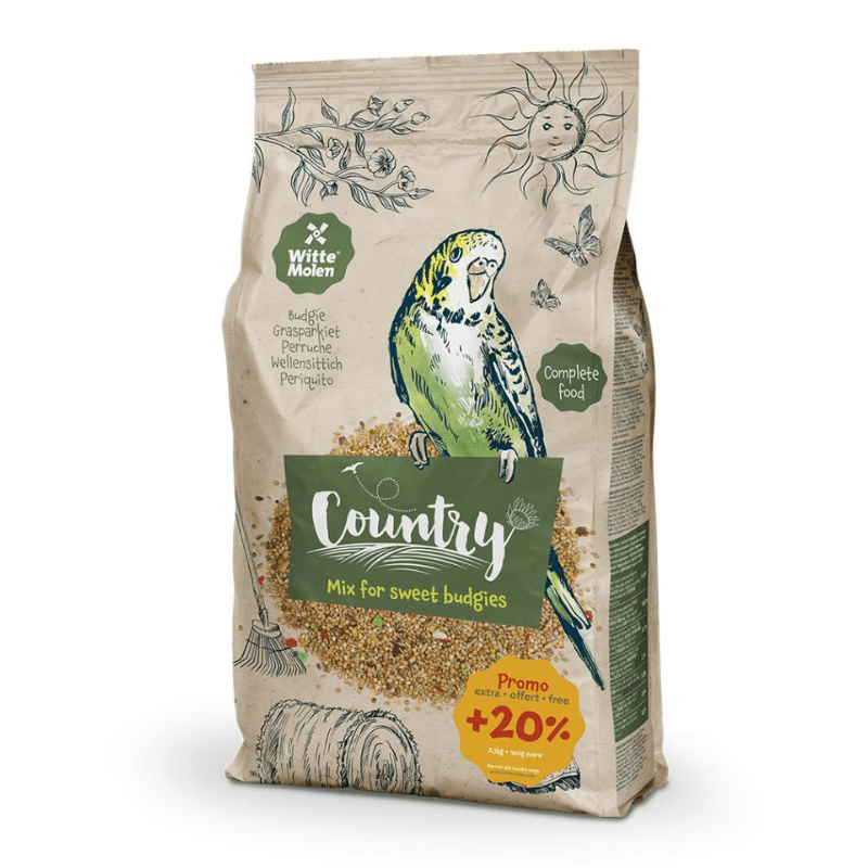 Witte Molen Country Budgie 0 6Kg
