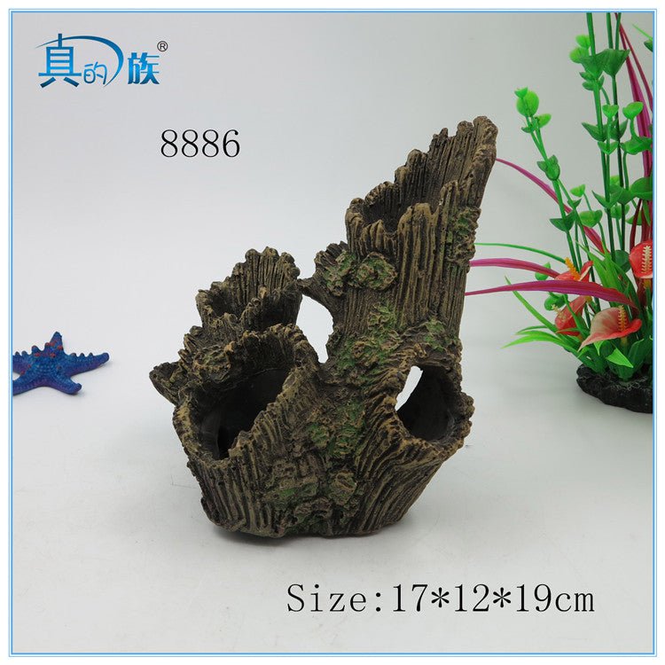 Zhen De Decoration - Broken tree Trunk - 8886