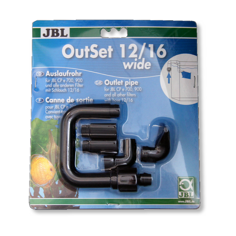 JBL OutSet wide 12/16 out pipe set / JBL OutSet wide 16/22 out pipe se