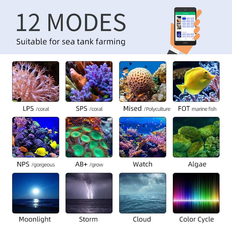 Week aqua Z400SEA Marine light (Reef LED aquarium lamp)