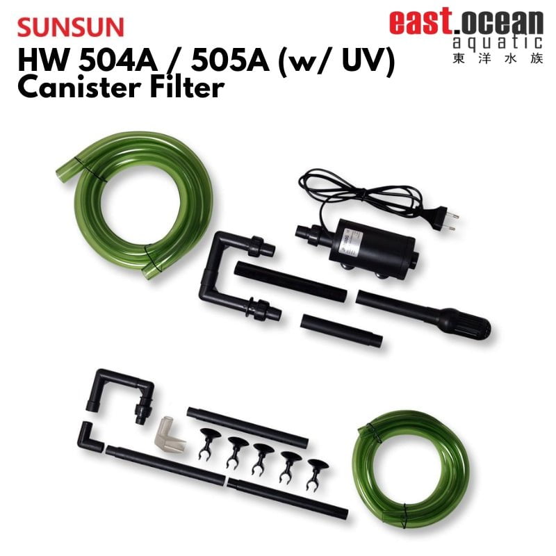SUNSUN HW 504A / 505A - 6W Canister Filter (Non-UV)