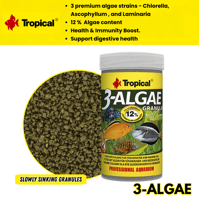 Tropical 3-Algae Granulat (13% algae content)