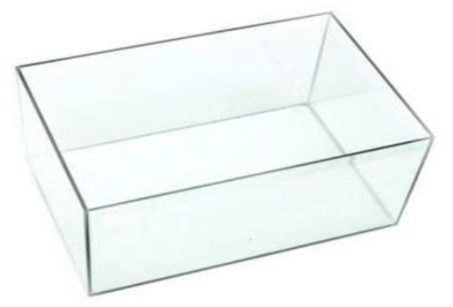 NF TA362217 Turtle Low Tank (36x22x18cm) 5mm