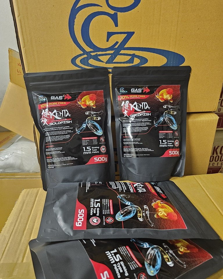 CZ Aqua Kenta releasing gas 150g/500g (Help goldfish to regain balance
