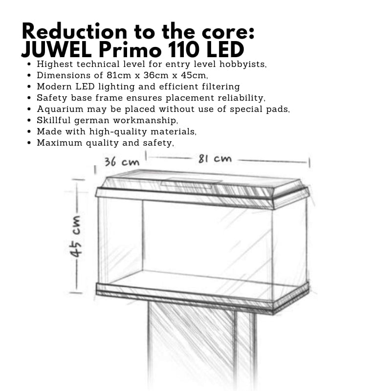 JUWEL Primo 110 Litre Aquarium with Cabinet