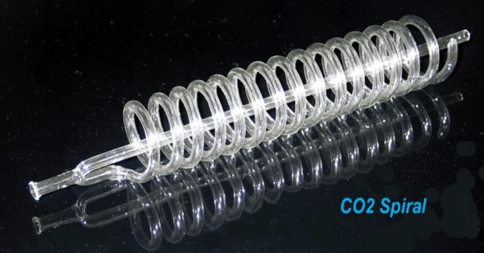 ANS OPTI GLASS CO2 Diffuser Spiral