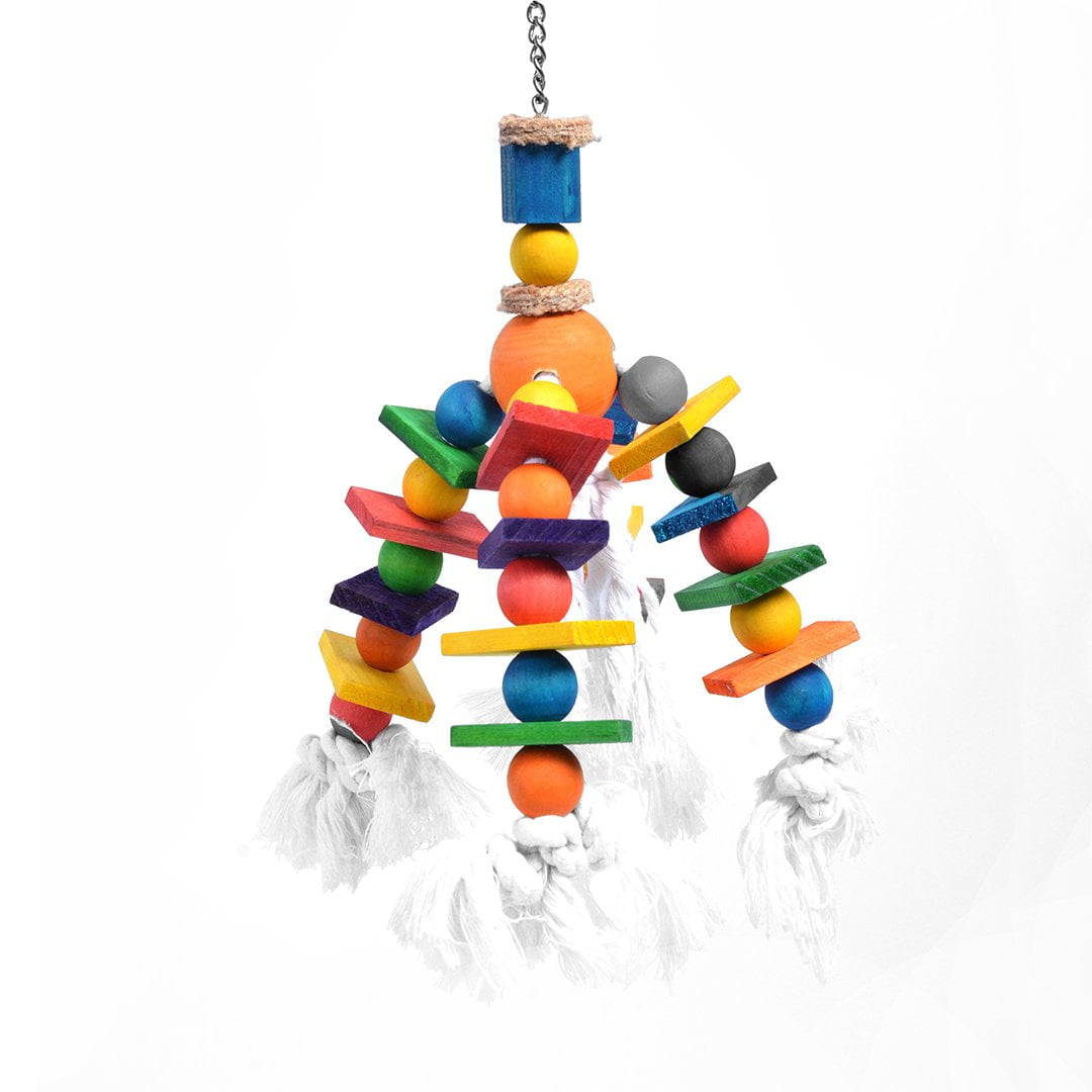 Laroy Duvo Colourful Luster W Rope Blocks 35 5X10Cm
