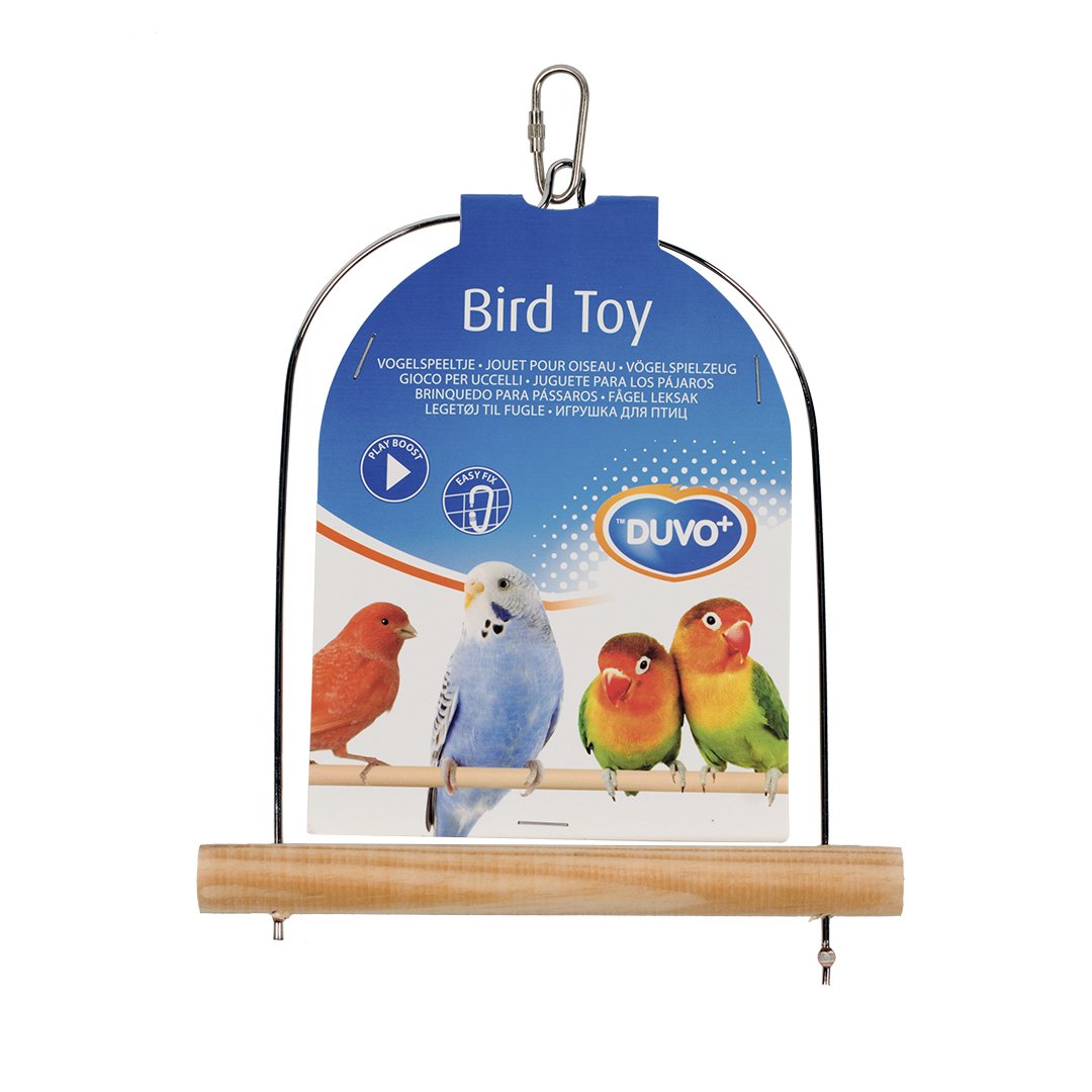 Laroy Duvo Wooden Rope Bird Swings