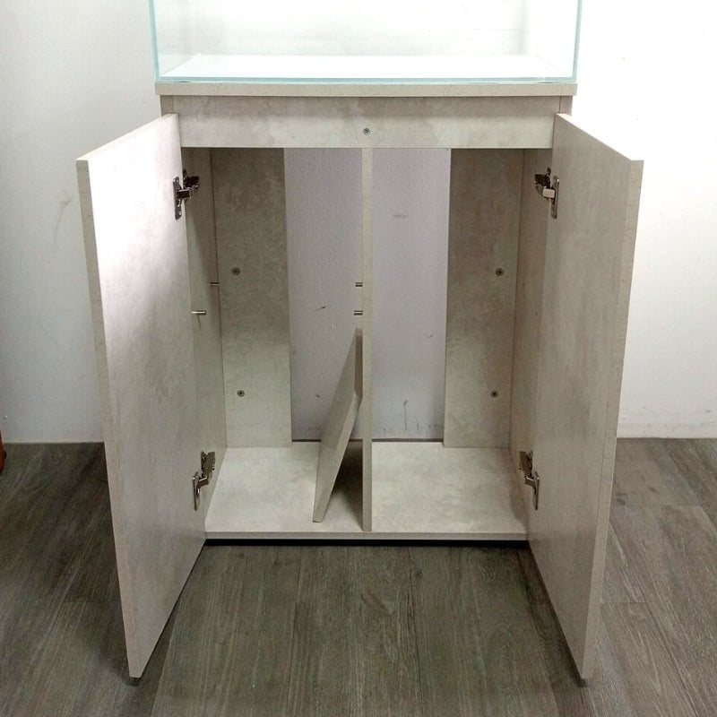 ANS Classic Cabinet (White Wood - Grained Texture) For Aquarium Tanks