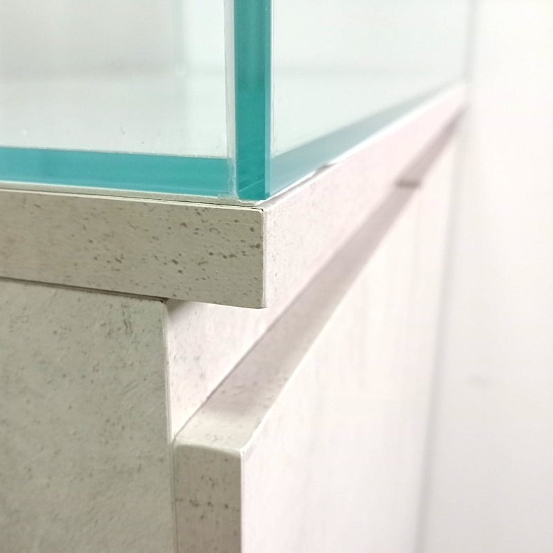 ANS Classic Cabinet (White Wood - Grained Texture) For Aquarium Tanks