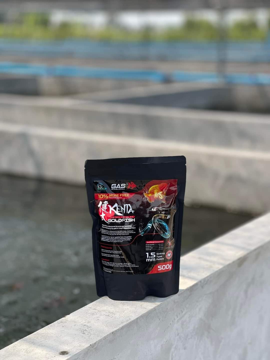 CZ Aqua Kenta releasing gas 150g/500g (Help goldfish to regain balance