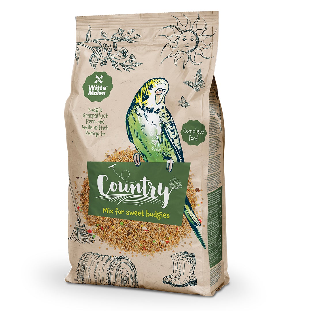 Witte Molen Country Budgie 0 6Kg