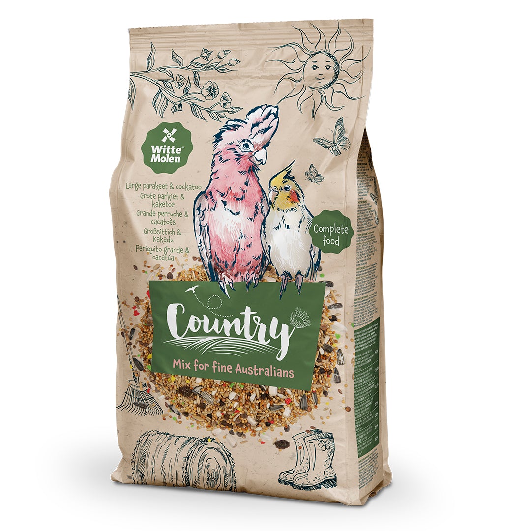 Witte Molen Country Large Parakeet Cockatoo 0 55Kg