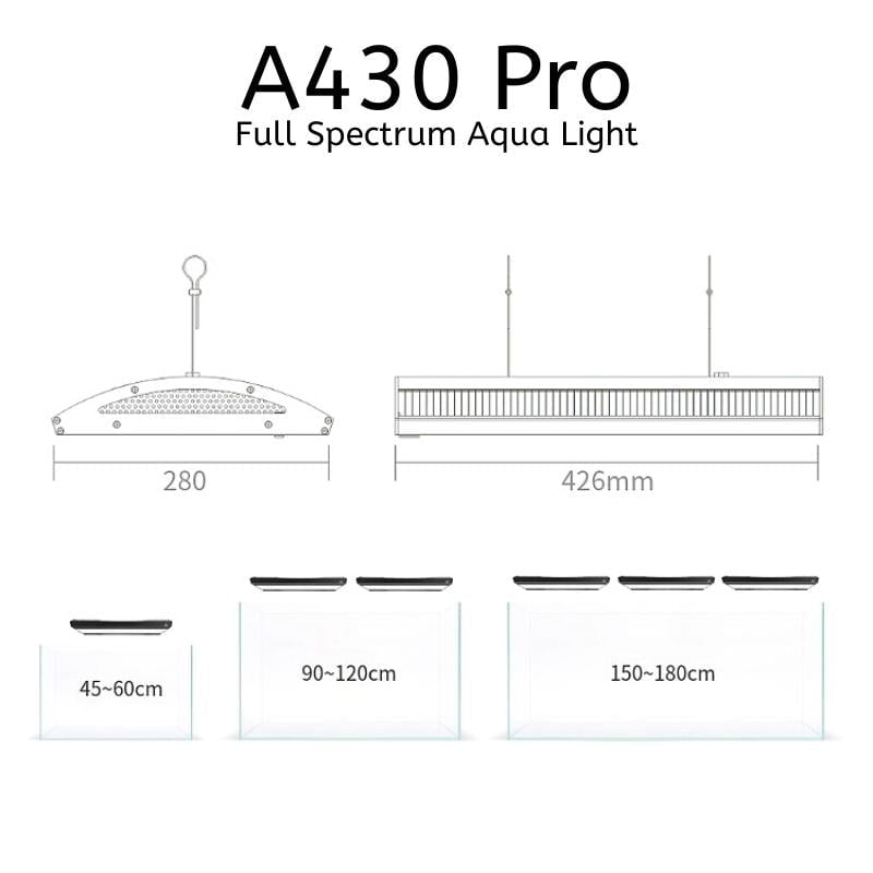 Week Aqua A430 Pro Full Spectrum LED Light