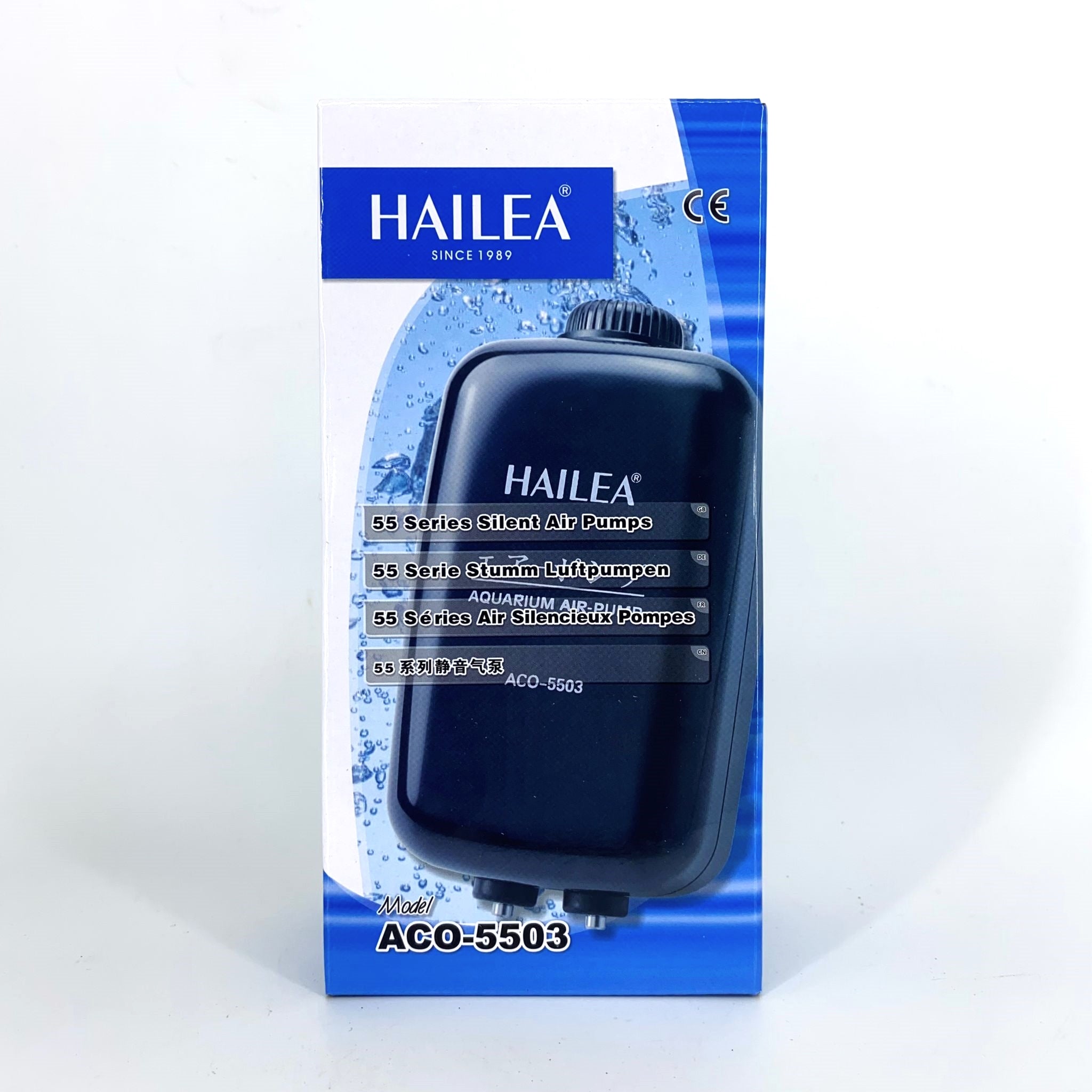 HAILEA Air Pump Silent - ACO 5500 Series (Single / Double Outlet)