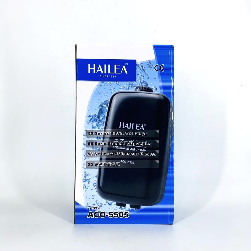 HAILEA Air Pump Silent - ACO 5500 Series (Single / Double Outlet)