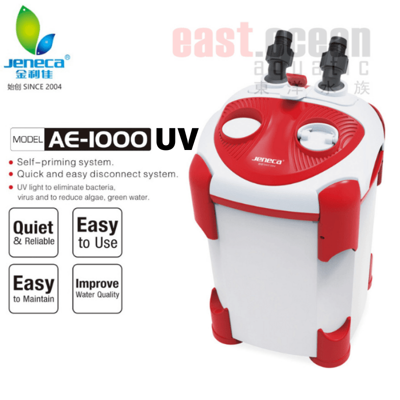 Jeneca Canister Filter w/ UV - AE Series (800/1000/1300/1500/1800)
