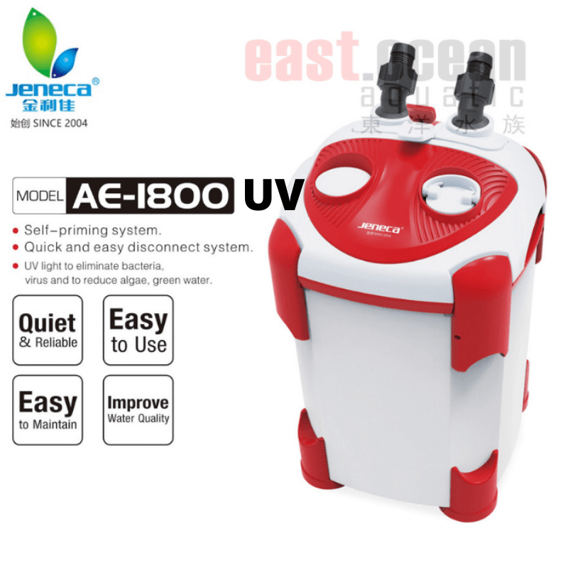 Jeneca Canister Filter w/ UV - AE Series (800/1000/1300/1500/1800)