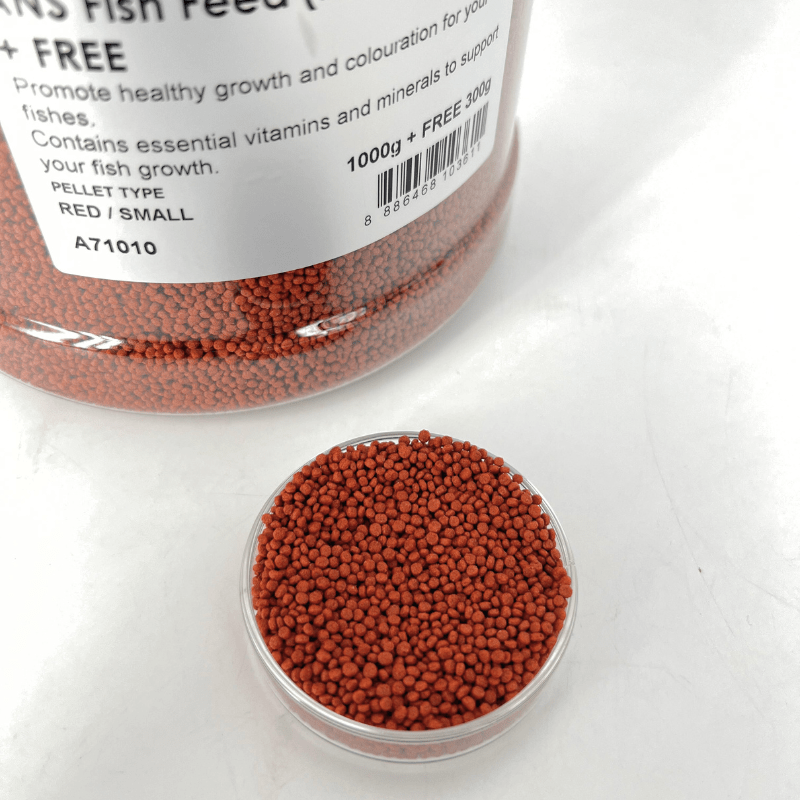ANS Fish Feed (RED) small/medium (850/1000g)