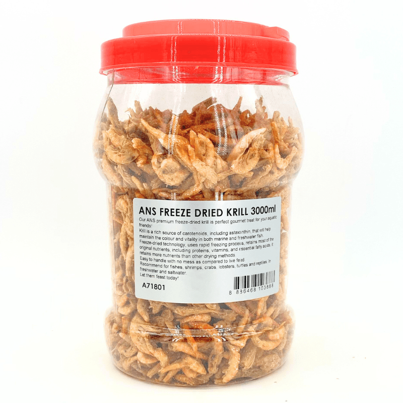 ANS Freeze Dried Krill 1000/3000ml