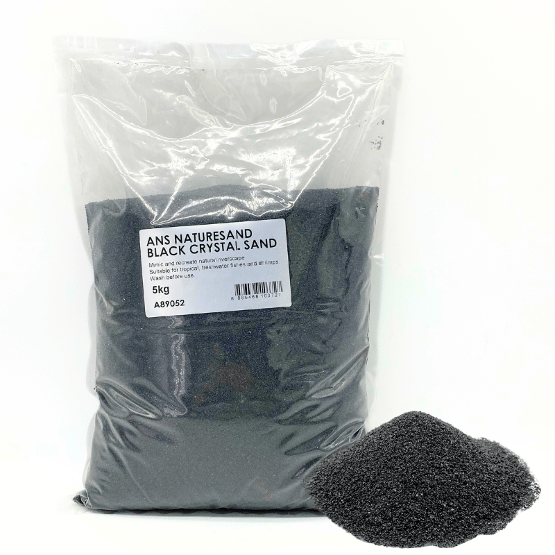 ANS Naturesand Black Crystal Sand 1kg/5kg