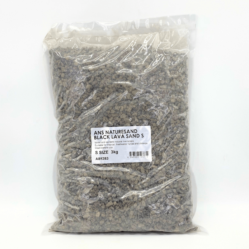 ANS Naturesand Black Lava Sand S/M 1kg/3kg