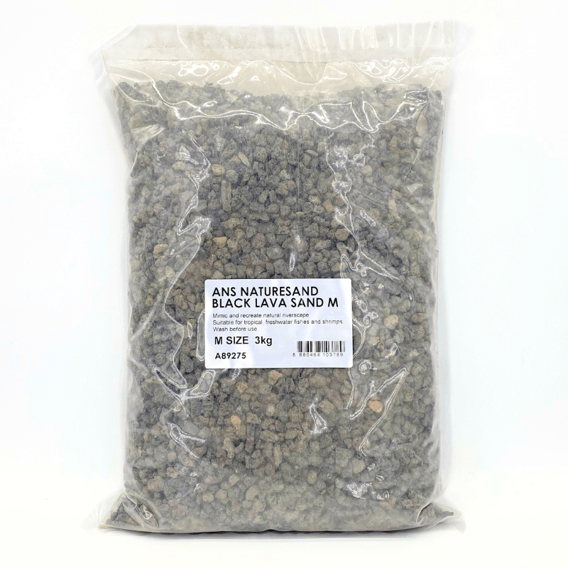 ANS Naturesand Black Lava Sand S/M 1kg/3kg