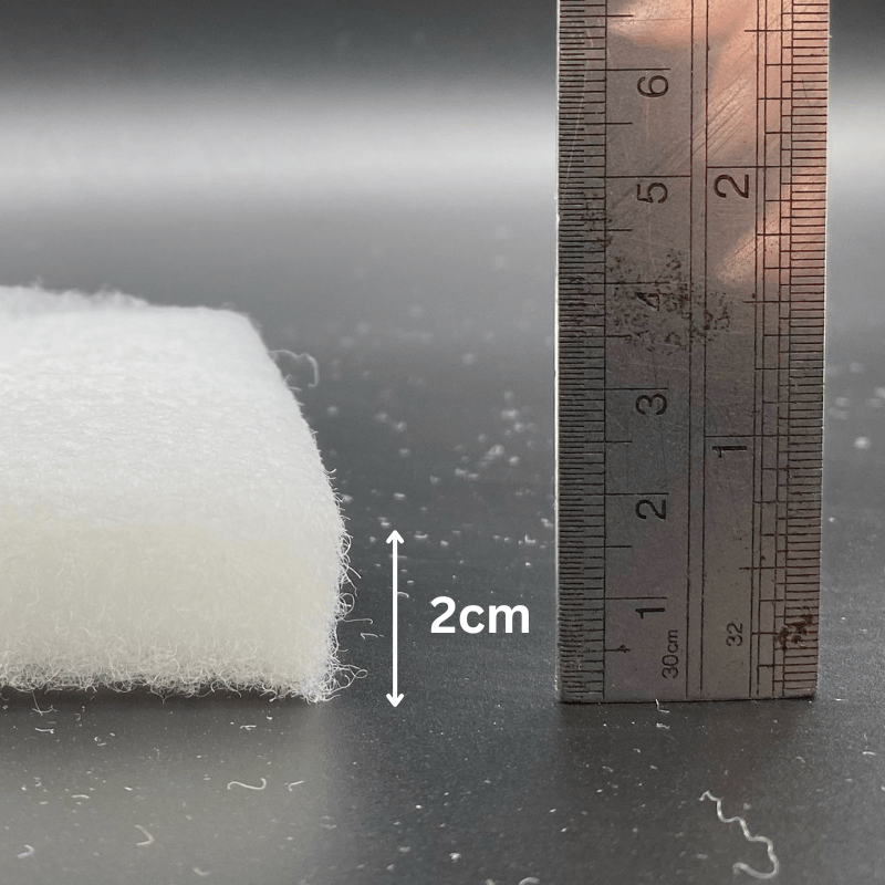 ANS White Filter Wool 32 (32x12x2cm /5pcs pack)