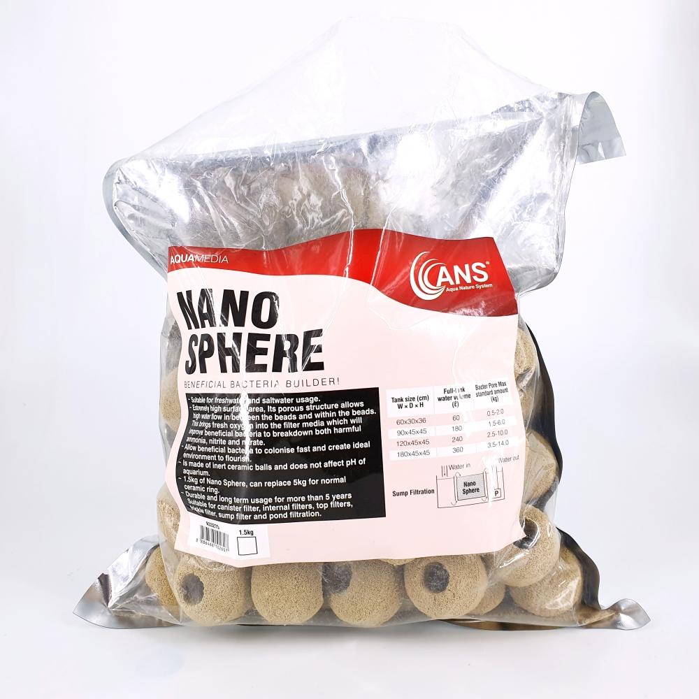 ANS Nano Sphere 1.5kg (super porous filtration media)