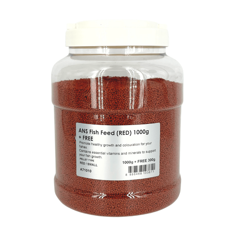 ANS Fish Feed (RED) small/medium (850/1000g)
