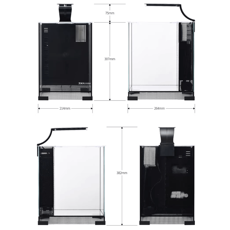 ANUBIAS A-200 Tank Set - Freshwater Aquarium Starter Kit