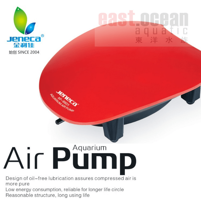 Jeneca Air Pump - AP-8801 / 8803 / 8804 (Single & Double Outlet Models