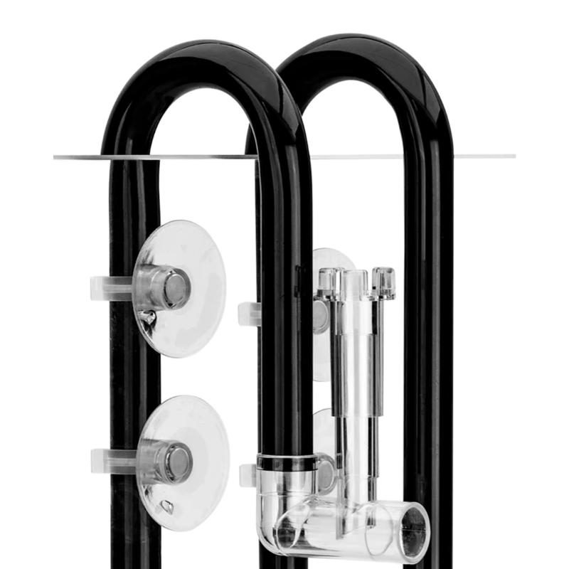 AQUAPRO U-bend pipe inlet 110mm Black (13mm/17mm)