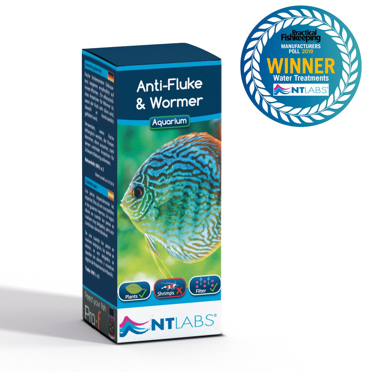 NTLABS Aquarium - Anti-Fluke & Wormer