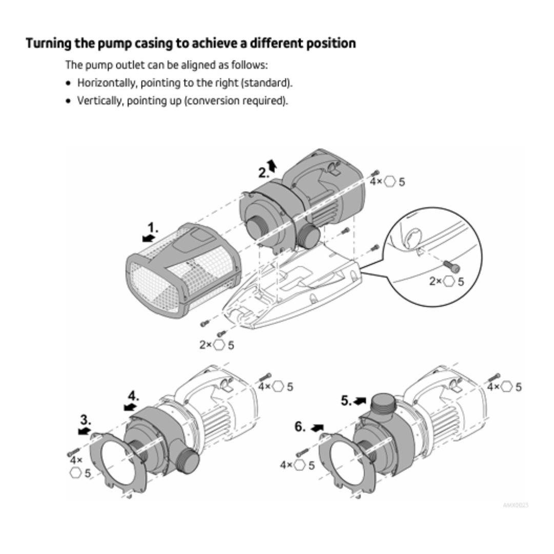 Oase AquaMax Eco Expert 20000/27000 - 12V (10m cable) swim safe