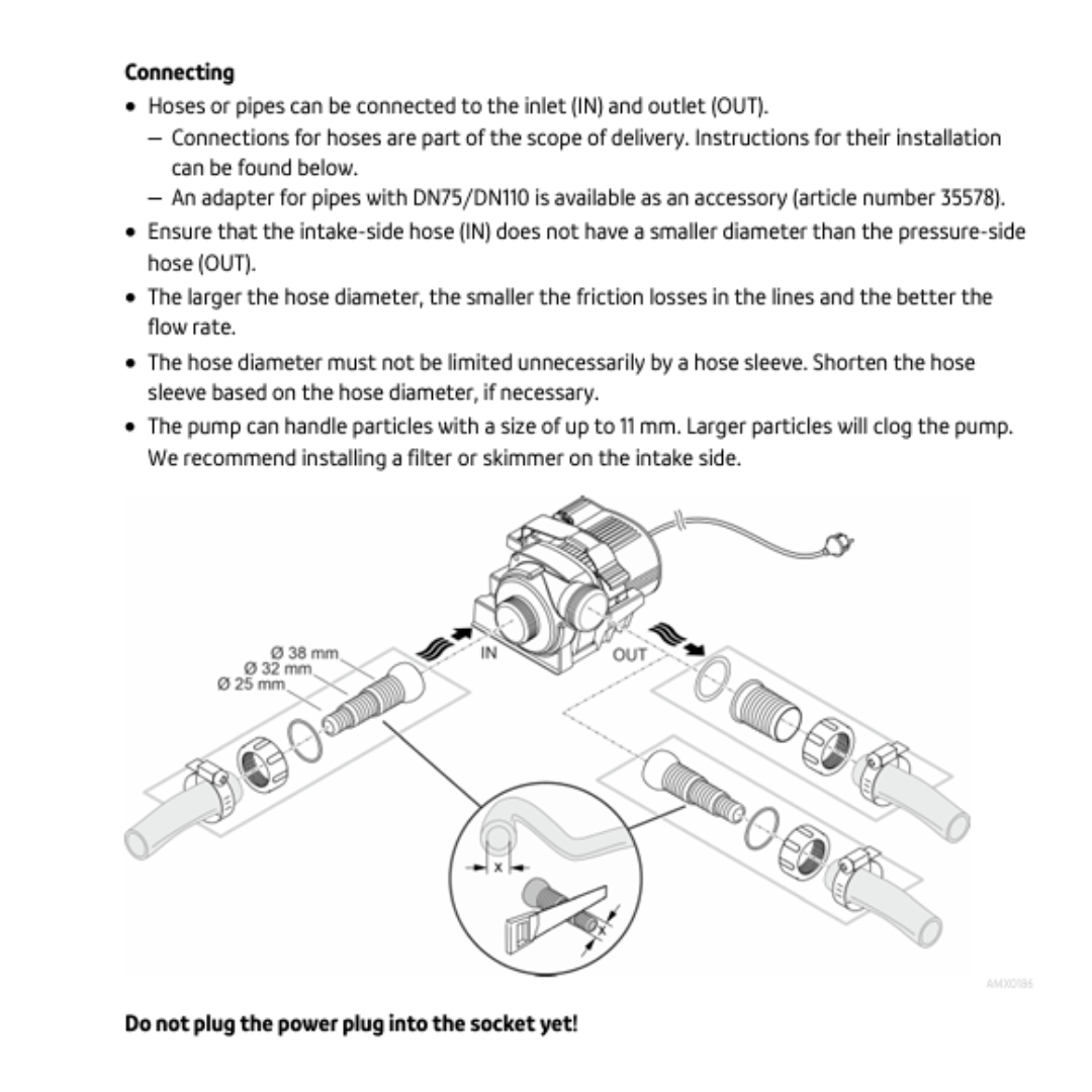 Oase AquaMax Eco Premium 6000/12000 (12V)(swim safe)