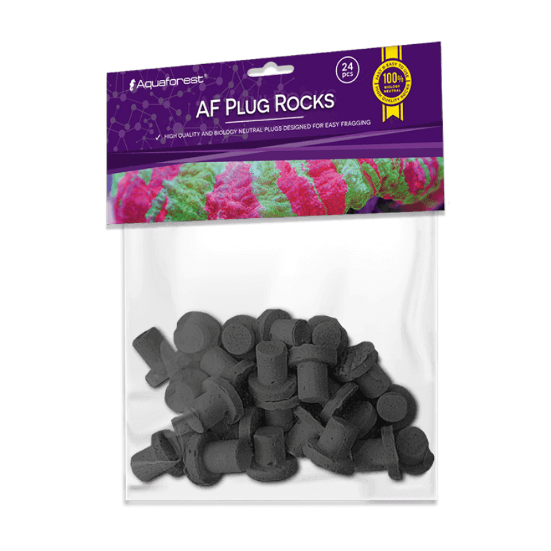 Aquaforest Plug Rocks Black (24pcs)
