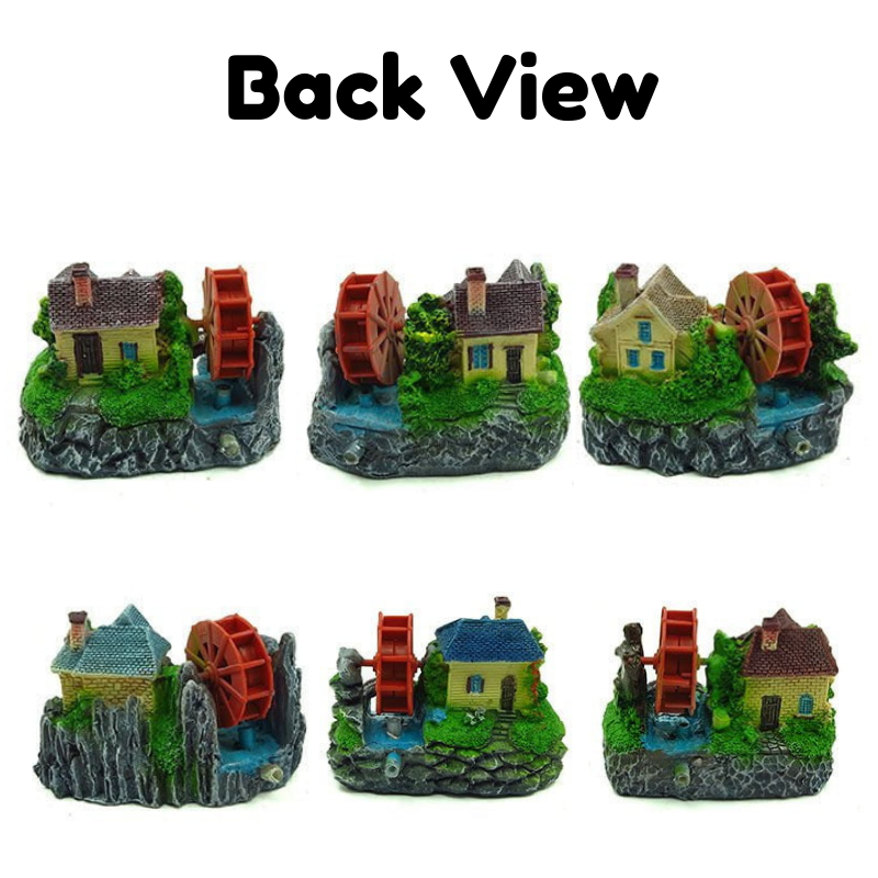 Zhen De Decoration - Water Wheel Cottages (Random Design) - 786