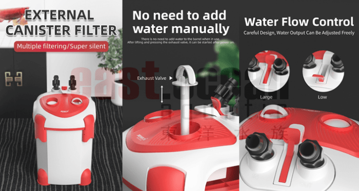 Jeneca Canister Filter - AE Series (800/1000/1500/1800)