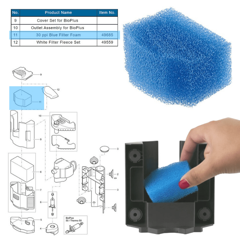 OASE BioPlus Spare Parts (50/100/200)