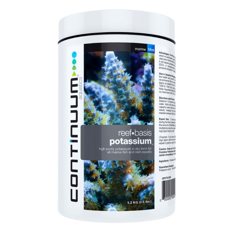 CONTINUUM Reefâ€¢Basis Potassium Dry,600g