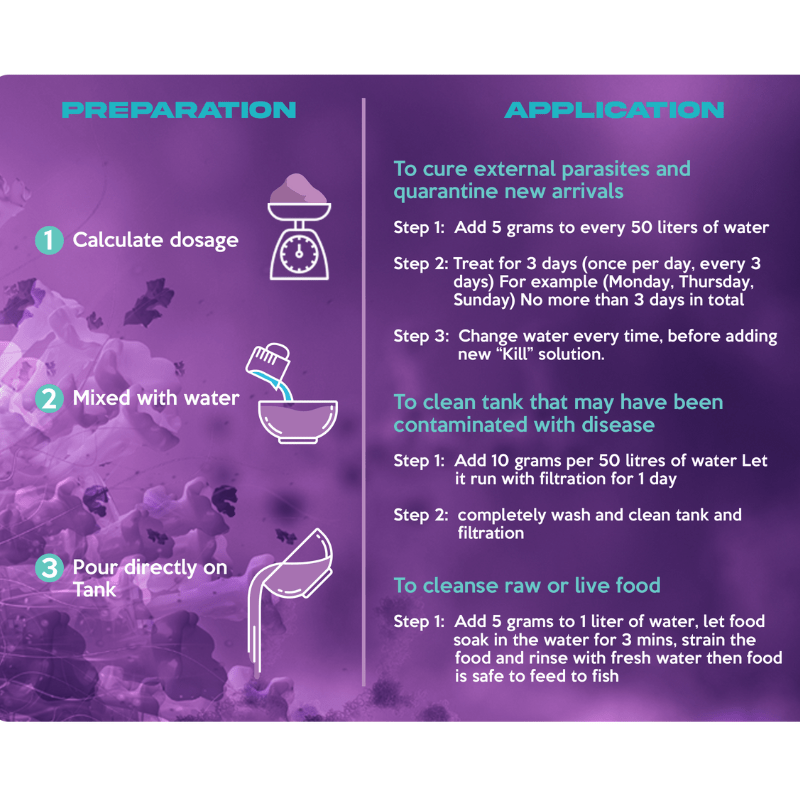 CZ Aqua Kill 50g (kills all parasite)