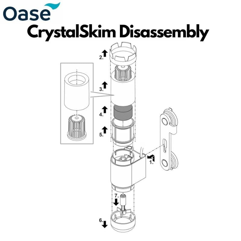 OASE Surface Skimmer CrystalSkim (350/600)