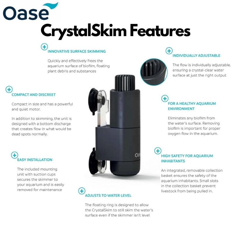 OASE Surface Skimmer CrystalSkim (350/600)