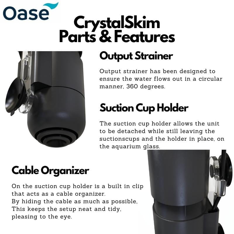 OASE Surface Skimmer CrystalSkim (350/600)