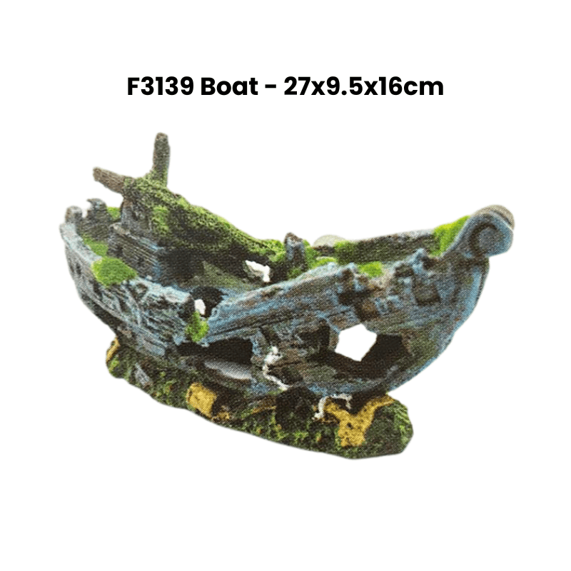Zz F3139 Boat Deco Green