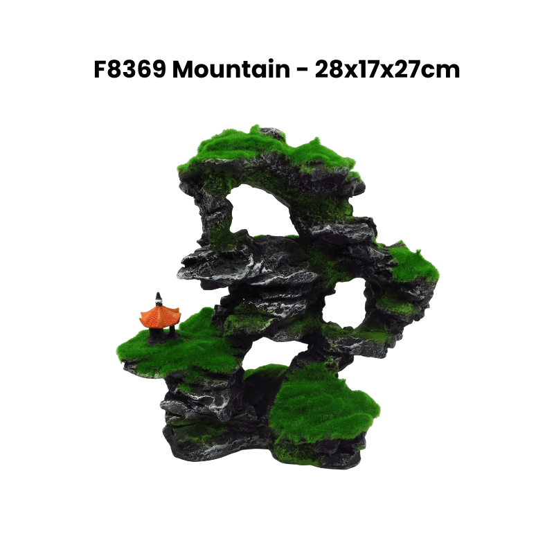 ZZ F8369 Mountain Deco green