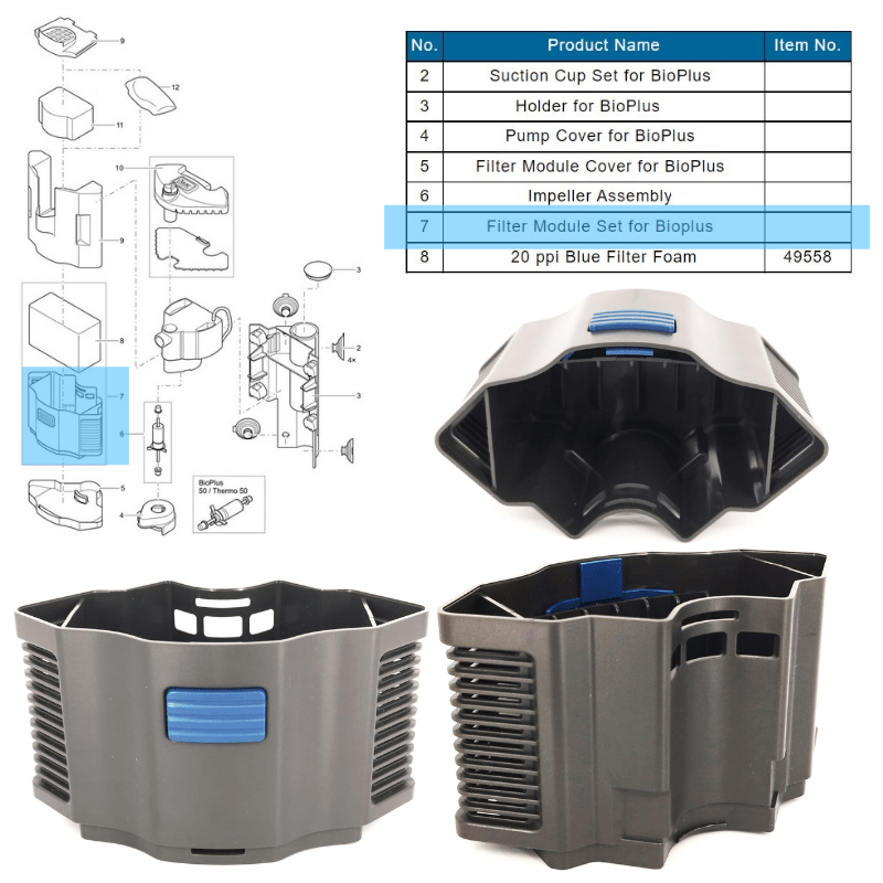 OASE BioPlus Spare Parts (50/100/200)