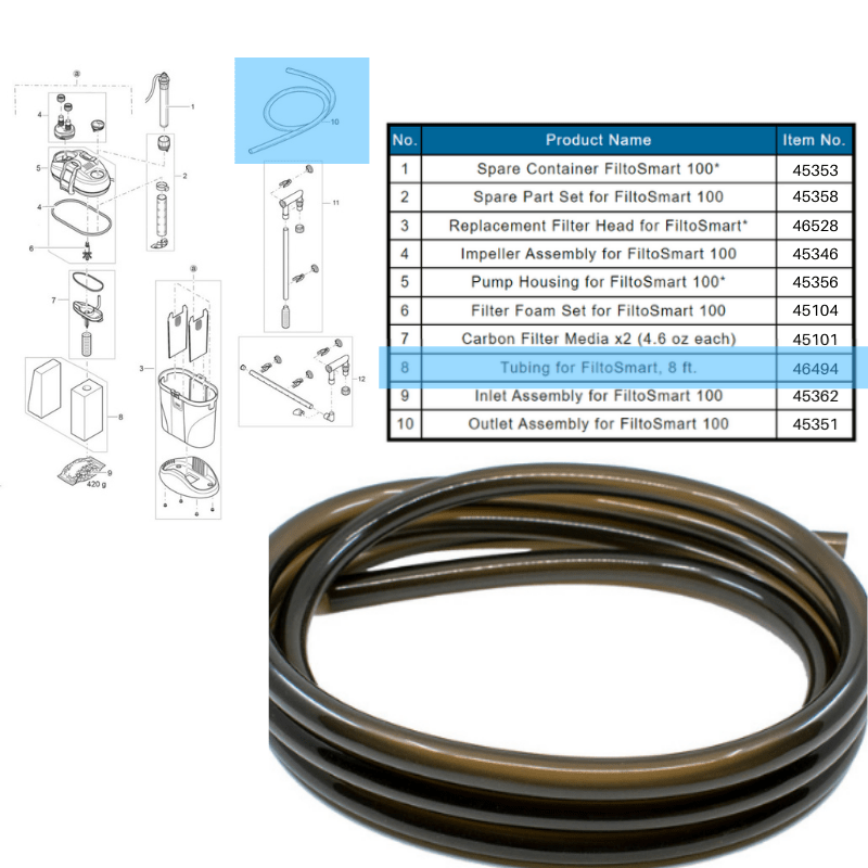 OASE FiltoSmart 60/100/200/300 Spare Parts